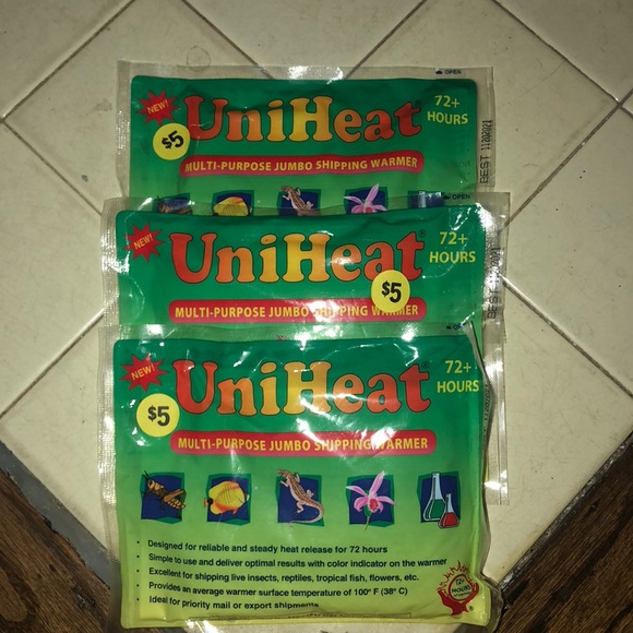 72 Hour UniHeat Jumbo Shipping Warners - Picture 1 of 2